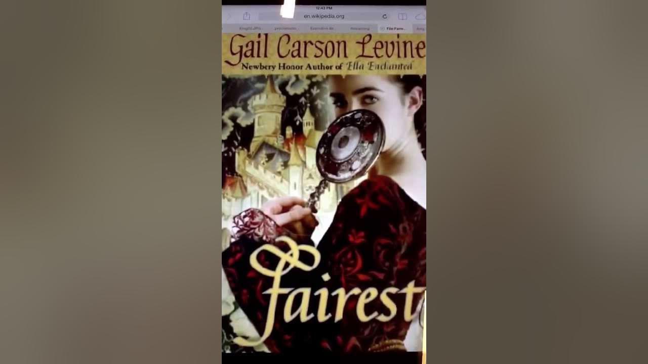 Fairest by Gail Carson Levine YouTube