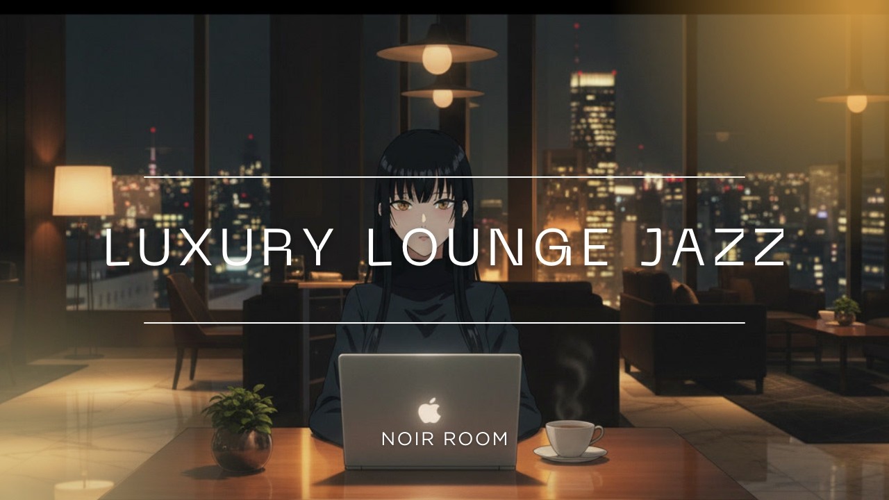 Luxury Hotel Lounge Jazz – Late Night Focus | 1 Hours