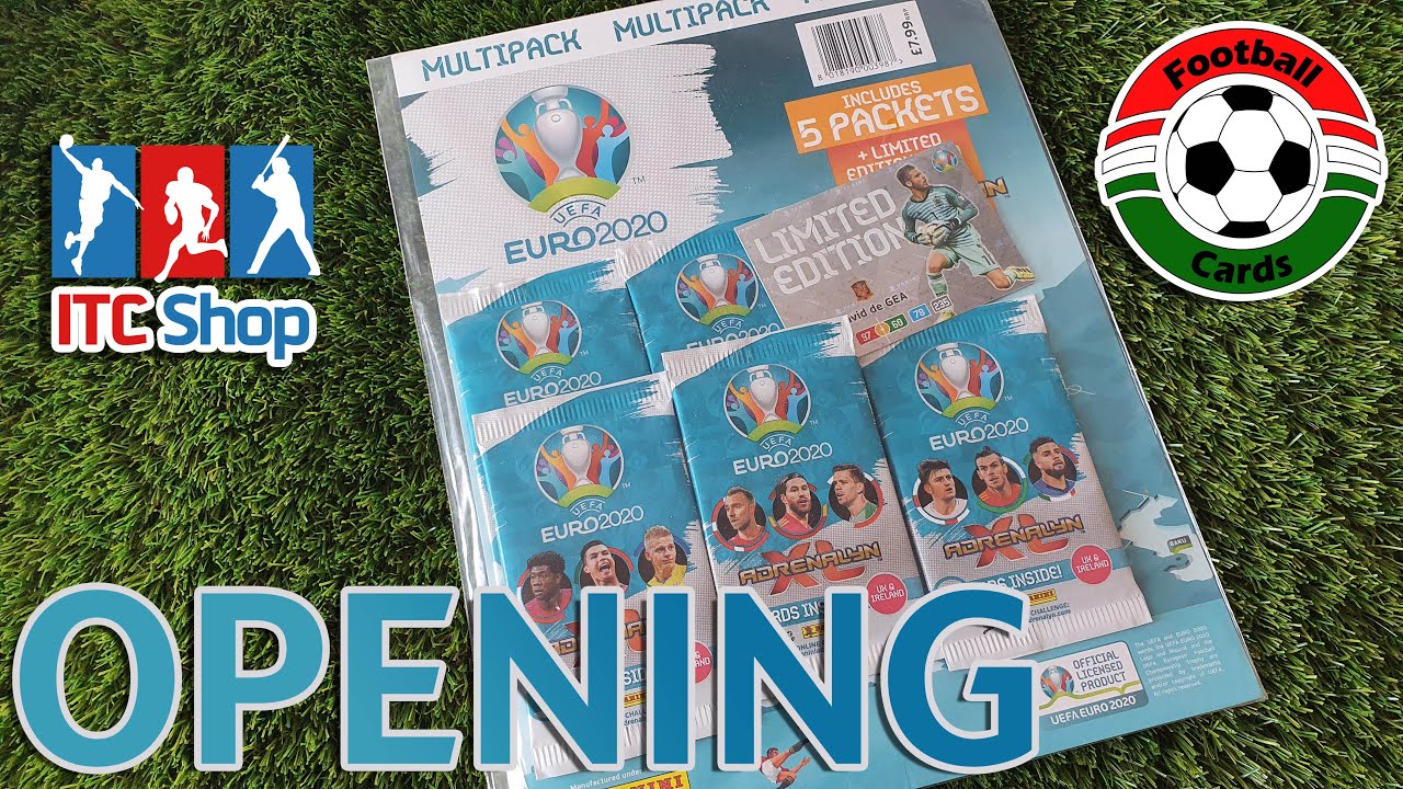 Panini Adrenalyn Xl Uefa Euro 2020 Multipack Angol Opening