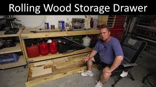 Rolling Wood Storage Drawer by Nix4me 163 views 5 years ago 5 minutes, 54 seconds