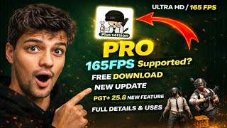 PGT+ Pro Version 25.8 | 165 FPS + Ultra HD Settings | Free Download #PGTgfxTool  screenshot 2