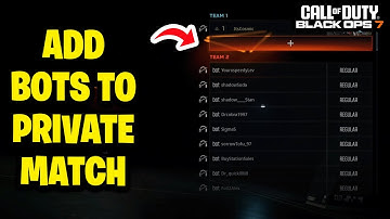 How To Add Bots To Private Match In COD Black Ops 7 - Fastest Guide