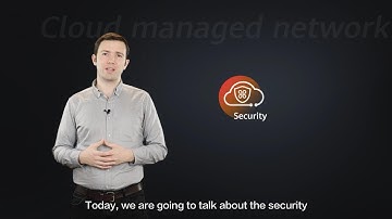 Cloud Managed Network Beyond Security and Reliability