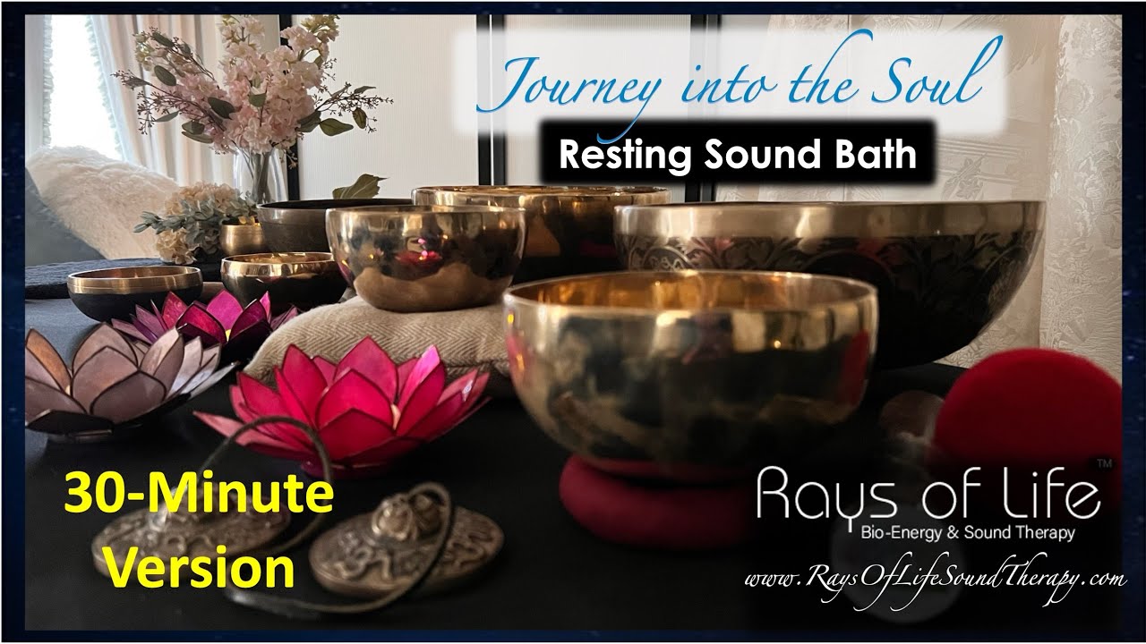 🪷🩵 🪷 Journey into the Soul with Himalayan Bowls | Resting Sound Journey ...