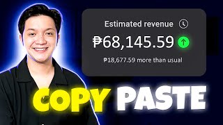 MA-INIT! Copy Paste Tactic sa Youtube Kumita ako ng ₱68,145.59