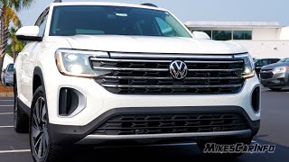 2024 VW ATLAS SE W/Tech  Detailed Look  Volkswagen Technology