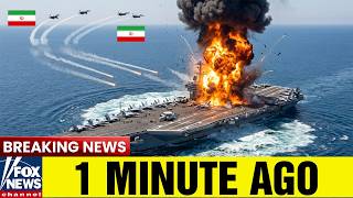 Five Iranian MiG-29s Suddenly Redirected Toward a U.S. Aircraft Carrier — Then THIS Happened