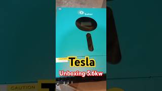Unboxing Tesla 5.6kw // Tesla inverter