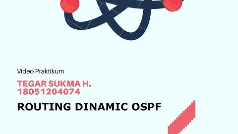 Manajemen Routing Dinamis OSPF Menggunakan GNS3