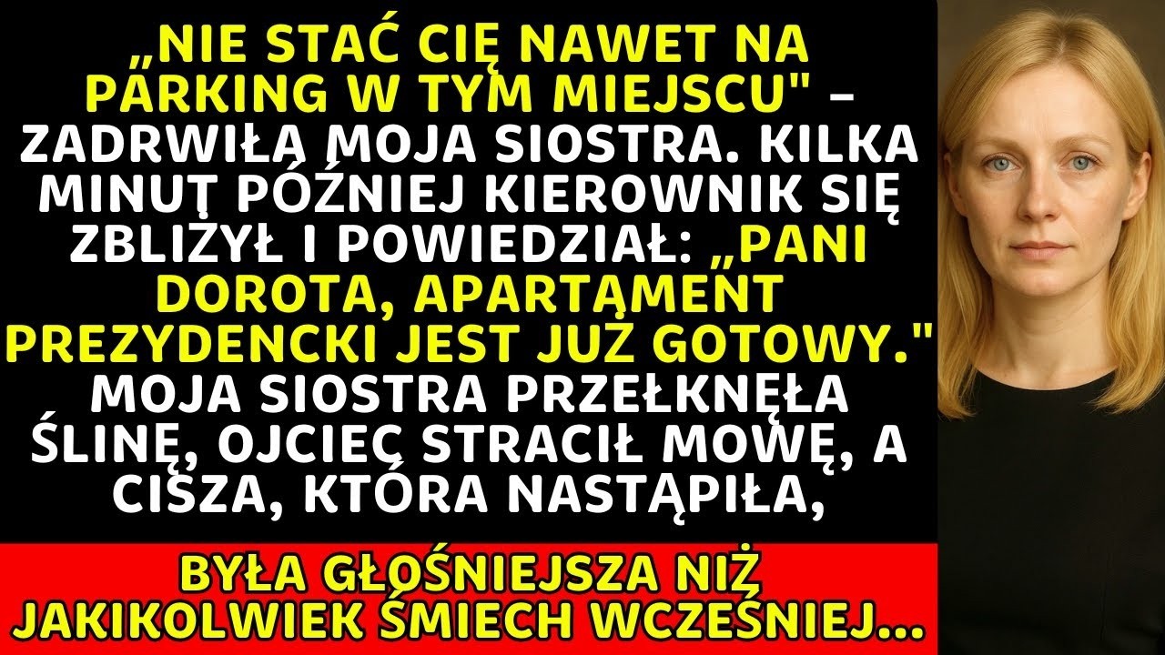 „To nie jest dla ciebie — śmiała się moja siostra, wtedy usłyszeli moje imię i cały salon ucichł