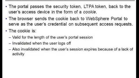 Remember me cookie in WebSphere Portal
