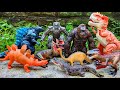 Dinosaurus Jurassic World Dominion: T-rex/ Brachiosaurus/ Skibidi/ Spider-Man/ KingKong/ KingGidorah