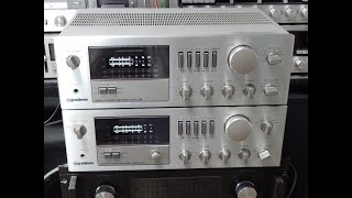 MODEL 366 vs MODEL 246 AMPLIFICADORES CLÁSSICOS DA GRADIENTE ANOS 80 ----COMPARANDO---