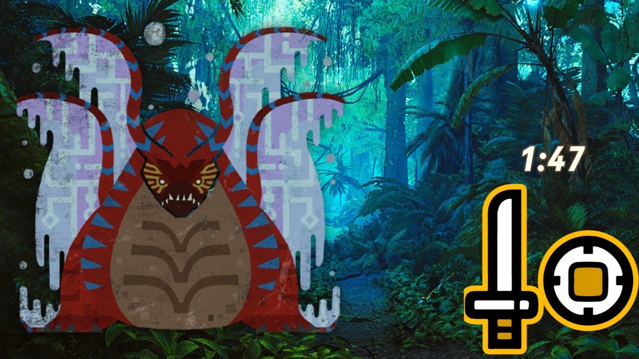 SOLO Uth Duna 1;47  - SWORD AND SHIELD SPEEDRUN - MONSTER HUNTER WILDS FREESTYLE