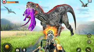 Dino Hunter 3D hunting games ll Dinosaur safari Hunter Survival Games screenshot 2