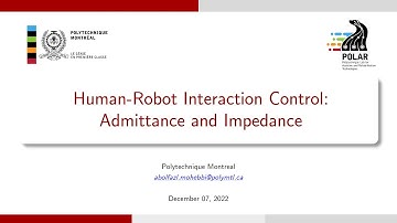 Human-Robot Interaction Control: Admittance/Impedance Control of a 7-DOF Robot