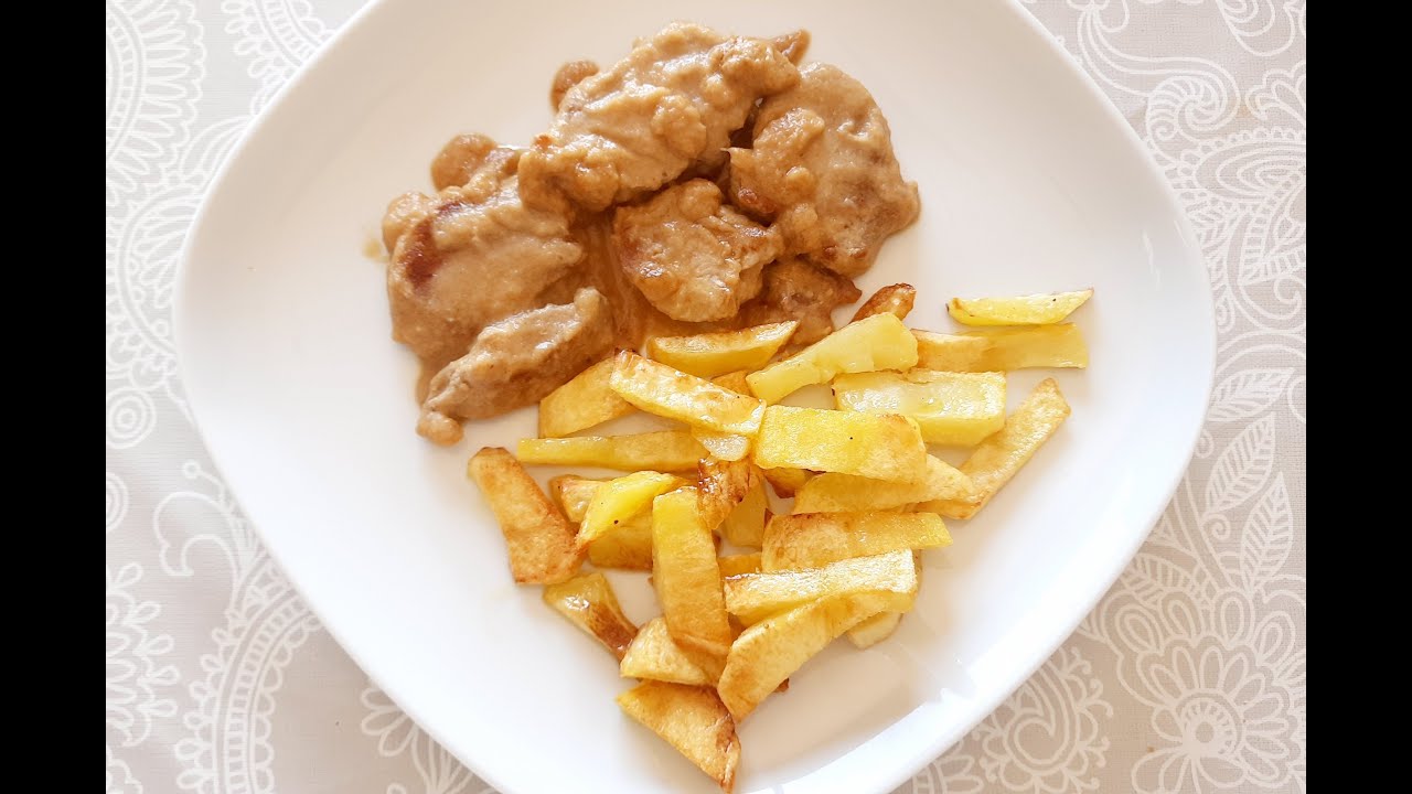 A Traditional tapa from Seville Pork tenderloin in whisky sauce (50min