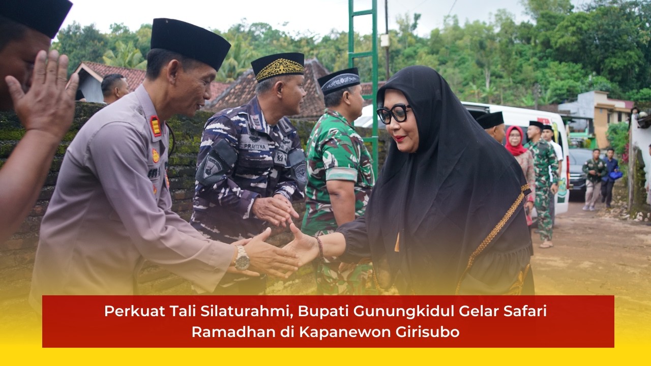 Bupati Gunungkidul Gelar Safari Ramadhan di Kapanewon Girisubo