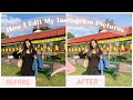 How to edit Instagram pictures using Lightroom | enhance pic quality | travel pic version | Tutorial