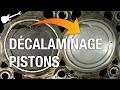  dcalaminage des pistons et plan de joint de culasse avec wd40