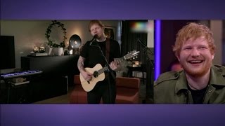 Ed Sheeran lacht zich rot om hilarische versie Shape Of You - RTL LATE NIGHT Resimi