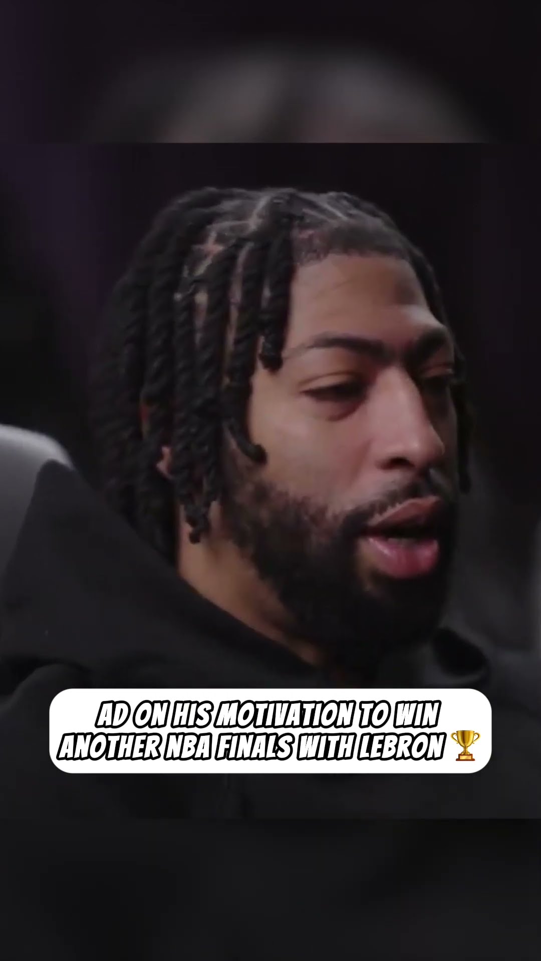AD \u0026 LeBron have their sight on another championship ?