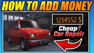 How to ADD MONEY (CHEAT ENGINE) in Cheap Car Repair