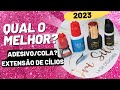 QUAL A COLA IDEAL PARA EXTENSÃO DE CÍLIOS PERFEITA 2022