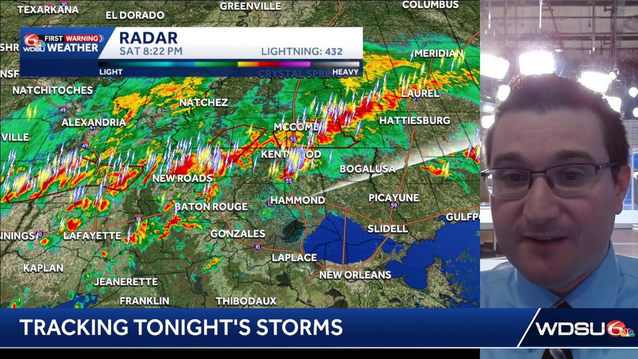 LIVE: Tracking Rain And Storms