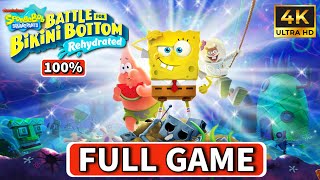 Spongebob Battle For Bikini Bottom Rehydrated - 100% Gameplay Walkthrough Full Game Ps5 Pro