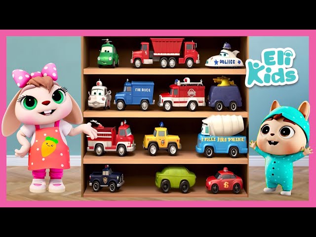 Toy Cars MEGA Collection | Eli Kids Song Compilations class=