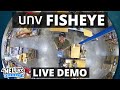 Uniview 360° Fisheye Product Demo (IPC868ER-VF18-B & IPC815SR-DVPF14)