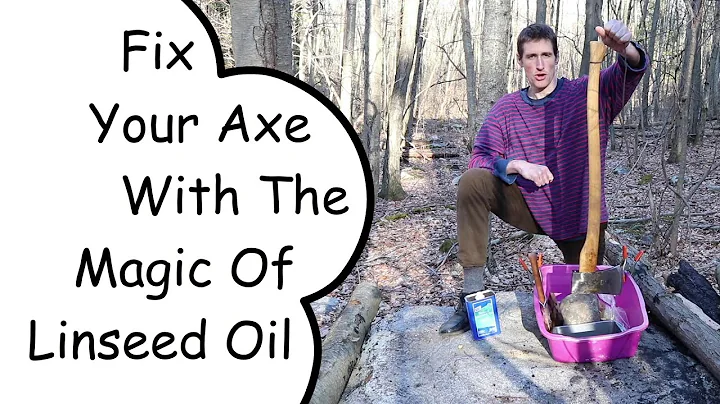 How To Fix Wobbly Axe Head With Linseed Oil