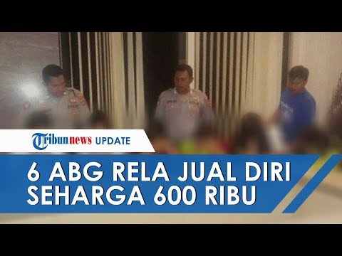 6 ABG Jual Diri Seharga Rp600 Ribu, Alasan Karena Kehabisan Uang Seusai Berlibur