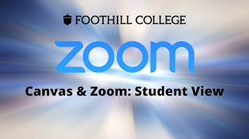 Canvas and Zoom: A Student View
