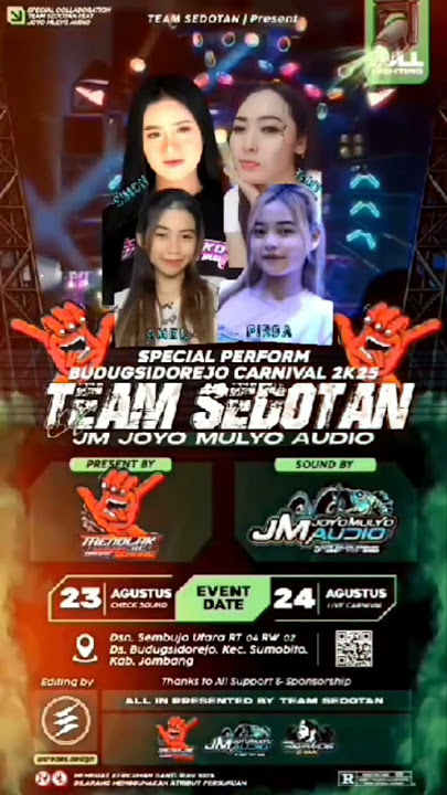 SOUND JM AUDIO FEAT TAMY, SIMON, MELMEL, PIRDA X DJ BUM BUM BERRRR #karnaval