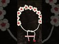 Crochet daisy hairband🌸🤩🧶#crochet#handmade#hairband#waniacrochetcorner#youtubeshorts