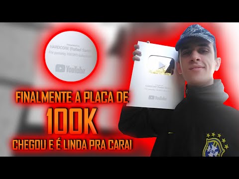 FINALMENTE A PLACA DE 100K CHEGOU E É LINDA BAGARAI!!!