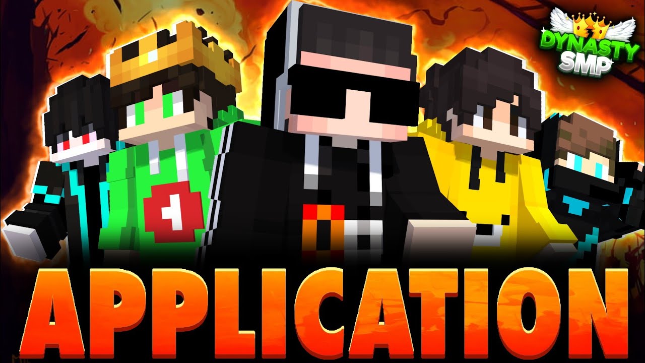 Application for Dynasty Smp ft. @ReedMineASF @ItsGreekyBoy @sonikunfiltered @ikxaaditya