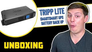 Tripp Lite 3U Battery Backup Rack Unboxing | Hacking Hollywood