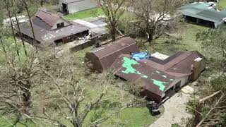 Hurricane Ida Aftermath—Aerial and Ground—New Orleans to Houma Louisiana