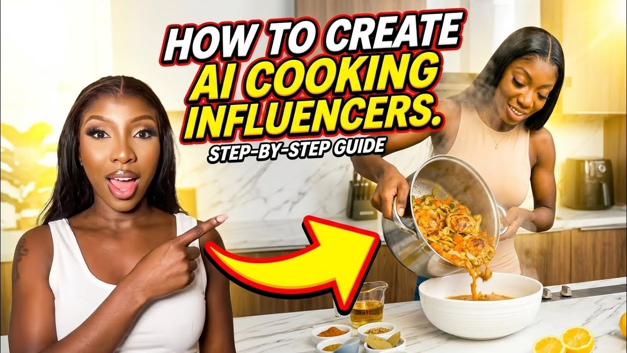 How I Created a VIRAL AI Cooking Influencer (Step-by-St… — Transcript