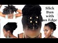 How To | Quick Everyday Hair Style | Natural Hairstyle | Medium 4c Hair