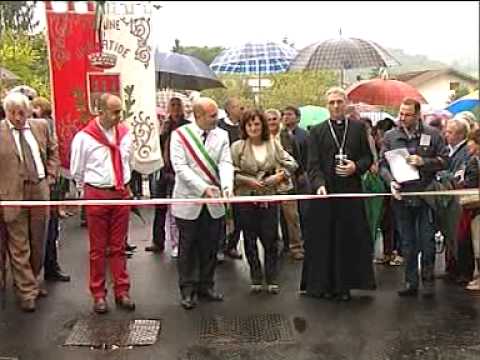 inaugurazione a calzolaro via Don Guido Agricola