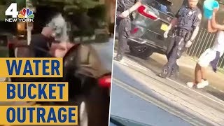 Viral Videos of People Throwing Buckets of Water at NYPD Officers Sparks Outrage | NBC New York