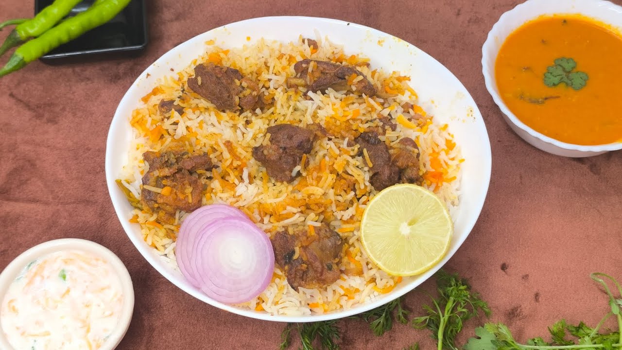 Mutton Biryani Recipe👌ఇంట్లో అందరికీ నచ్చే ఈజీ సూపర్ ఫాస్ట్ మటన్ దమ్ బిర్యానీ😋 Mutton Dum Biryani