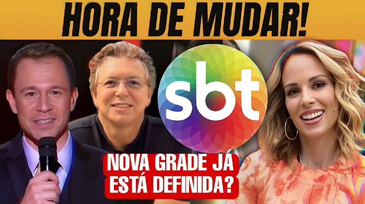 🔴 SBT ESTUDA NOVA PROGRAMAÇÃO: ENTENDA!