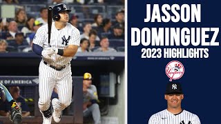 JASSON DOMINGUEZ 2023 MLB HIGHLIGHTS