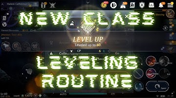 Black Desert Mobile | Level Up Fast! New Class Leveling Routine