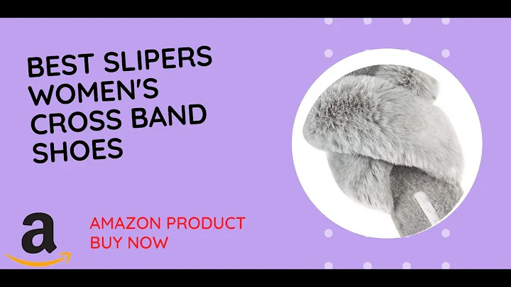 Amazon Best Cross Band Soft Plush Fleece House/Outdoor | Best House Slippers for Women 2020